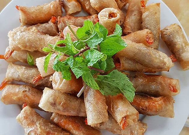 Chả ram tôm đất bình định